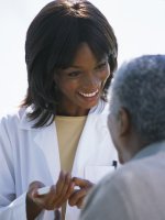 Doctor width patient